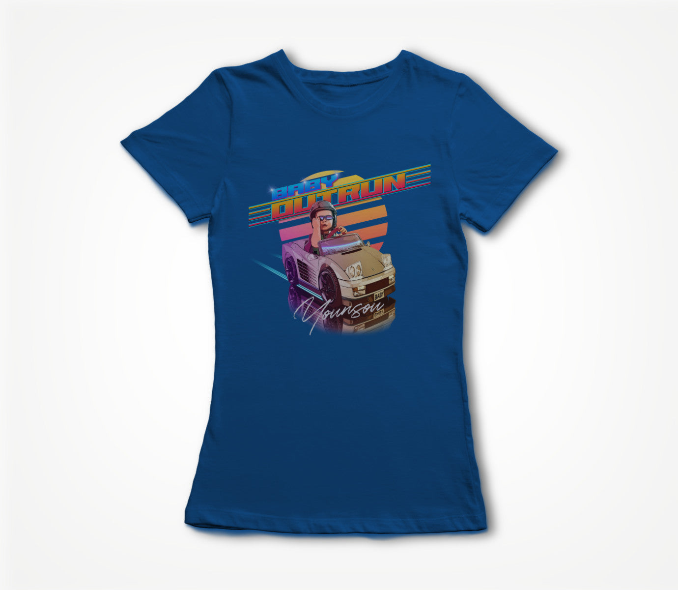 Baby Outrun Blue Women's T-shirt