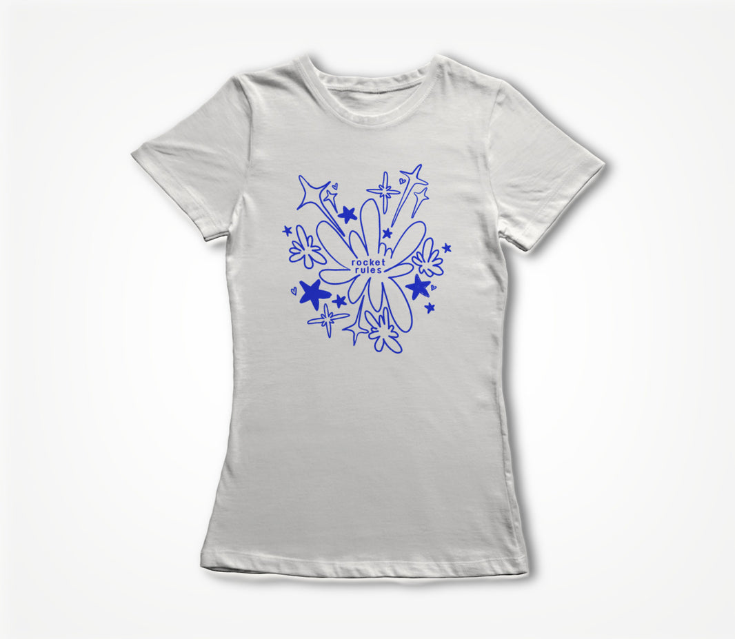 Rocket Rules White Women's T-shirt