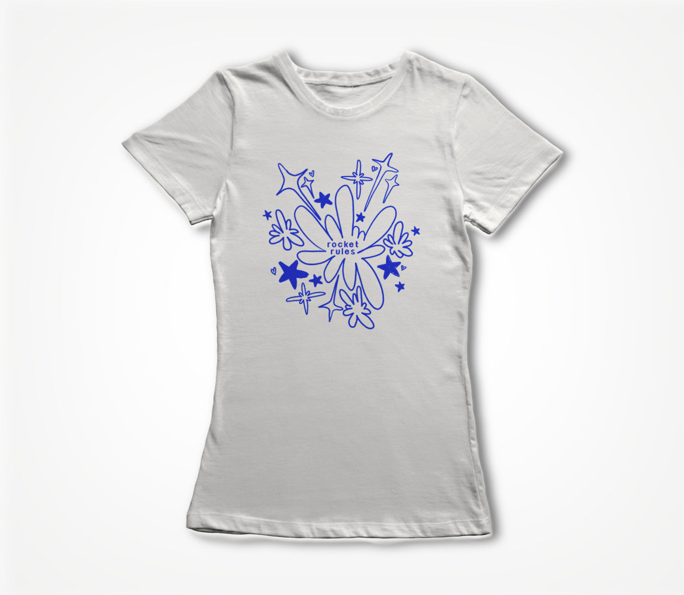 Rocket Rules White Women's T-shirt