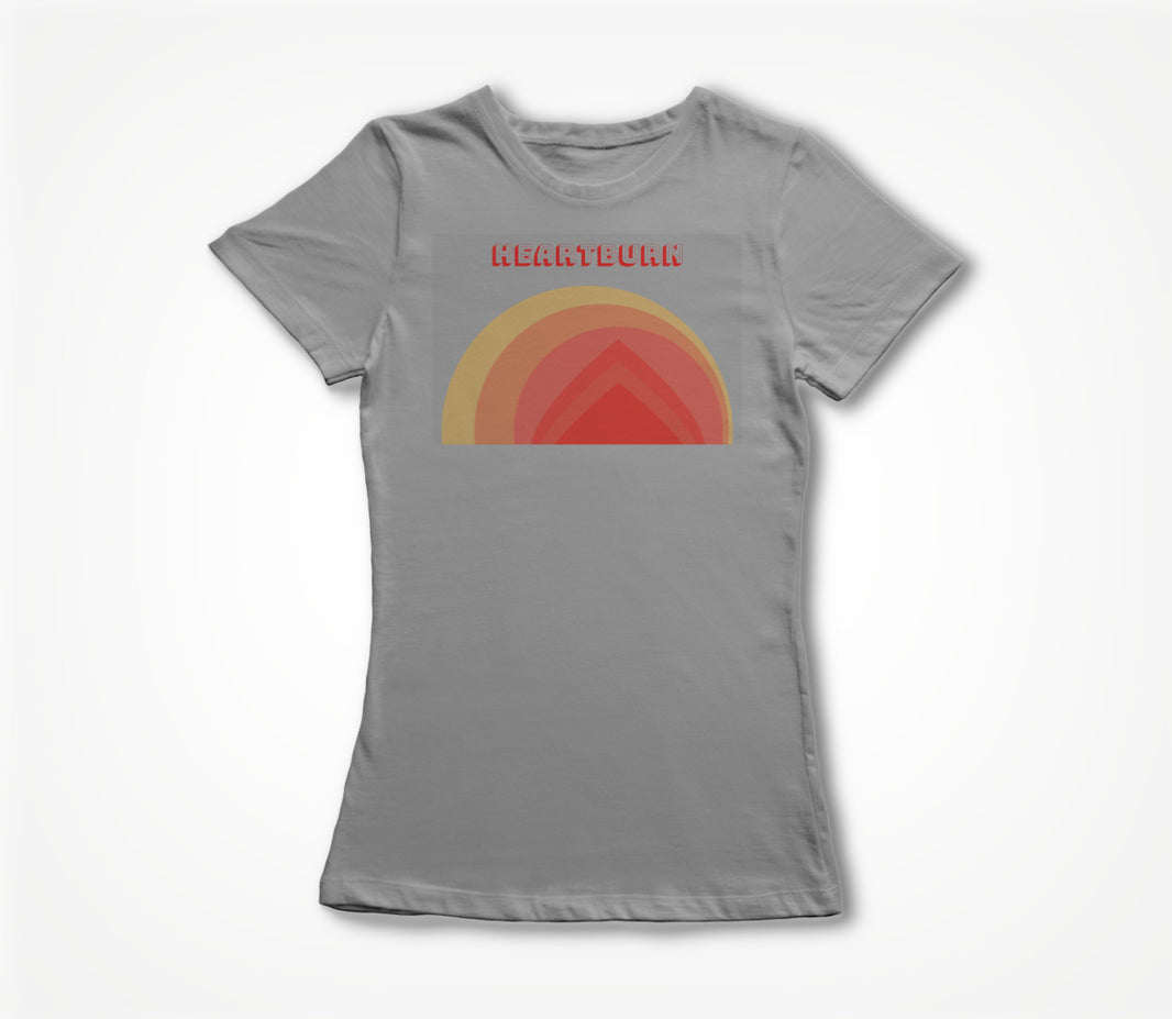 Heartburn T grey Women's T-shirt