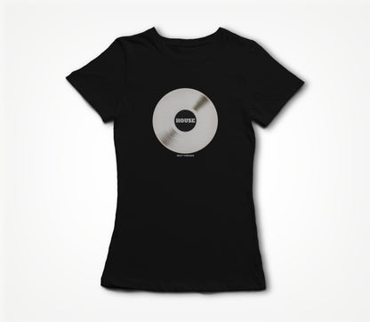 RECORD - HOUSE - BLACK Women's T-shirt