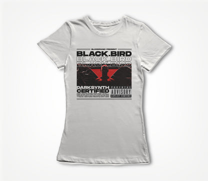 Black Bird Heavy - White Women's T-shirt