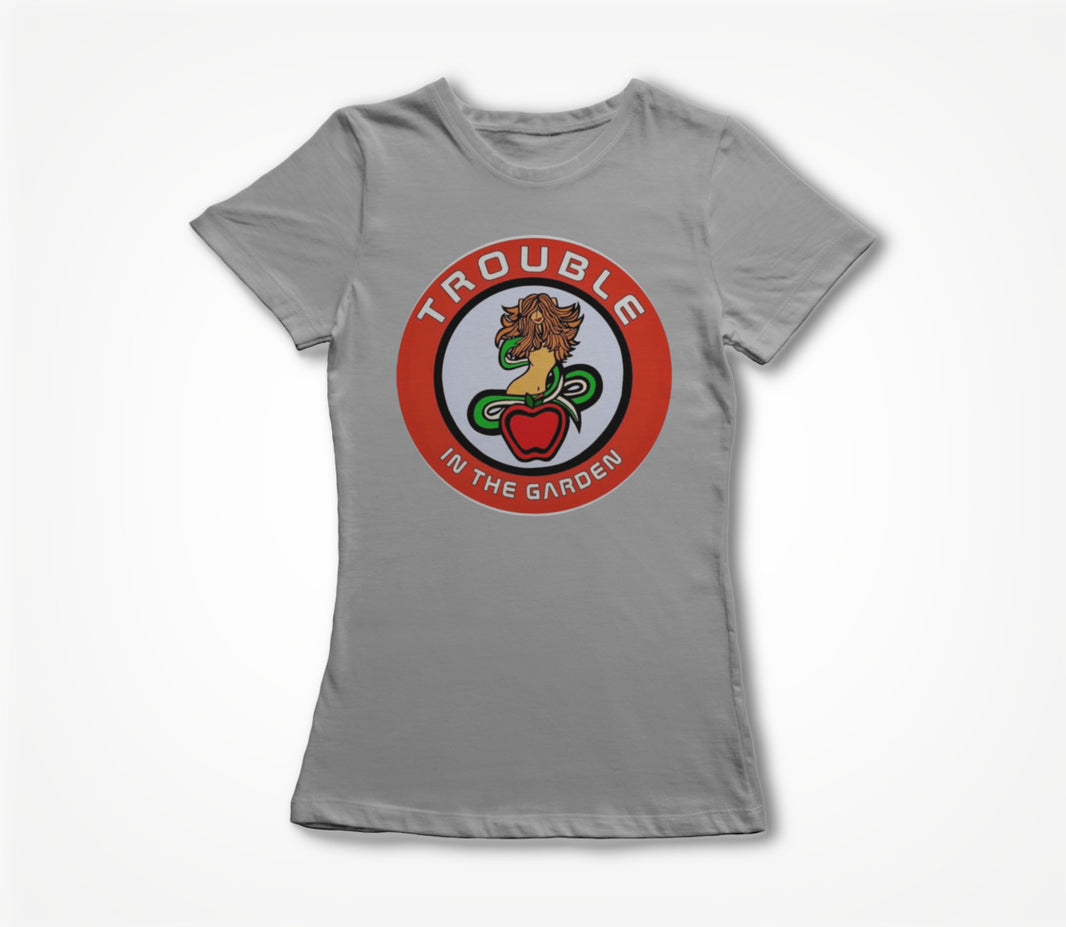 Woman and Serpent Round Women's T-shirt