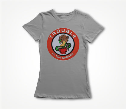 Woman and Serpent Round Women's T-shirt