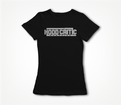 Hood Critic Logo Wht Women's T-shirt