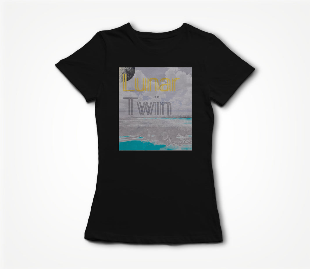 lunar twin black Women's T-shirt