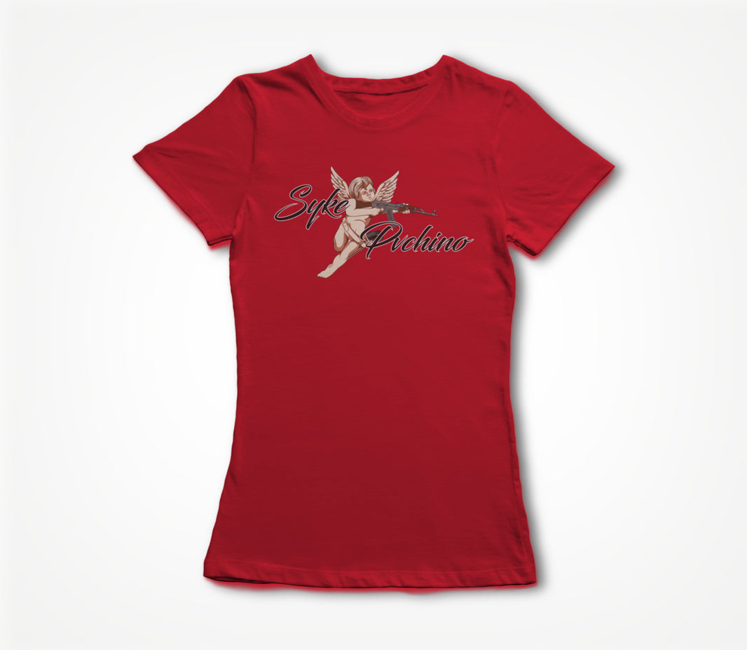 Syke Pachino Brand Cartoon Logo Women's T-shirt