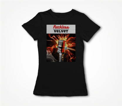 Microphone on Fire Women's T-shirt