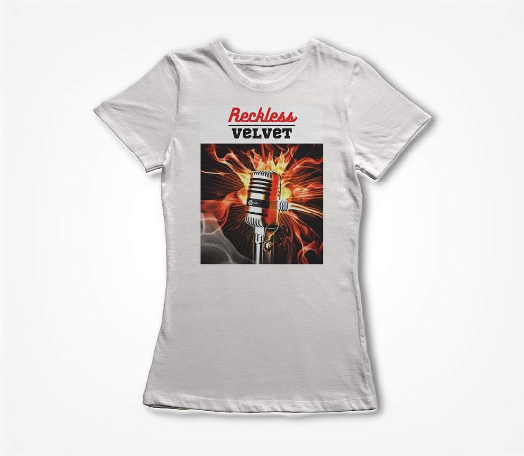 Microphone on Fire Women's T-shirt