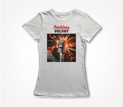 Microphone on Fire Women's T-shirt