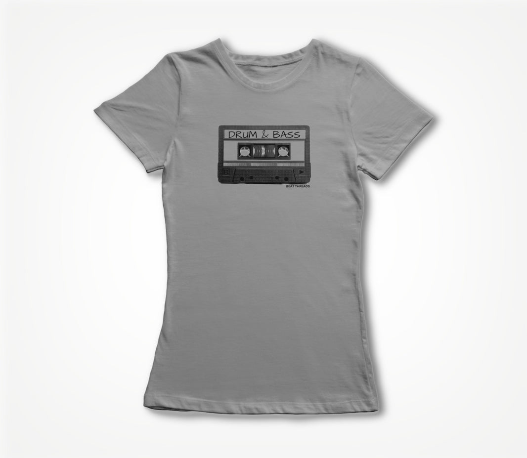 Old School Mix Tape - DRUM & BASS- GREY Women's T-shirt