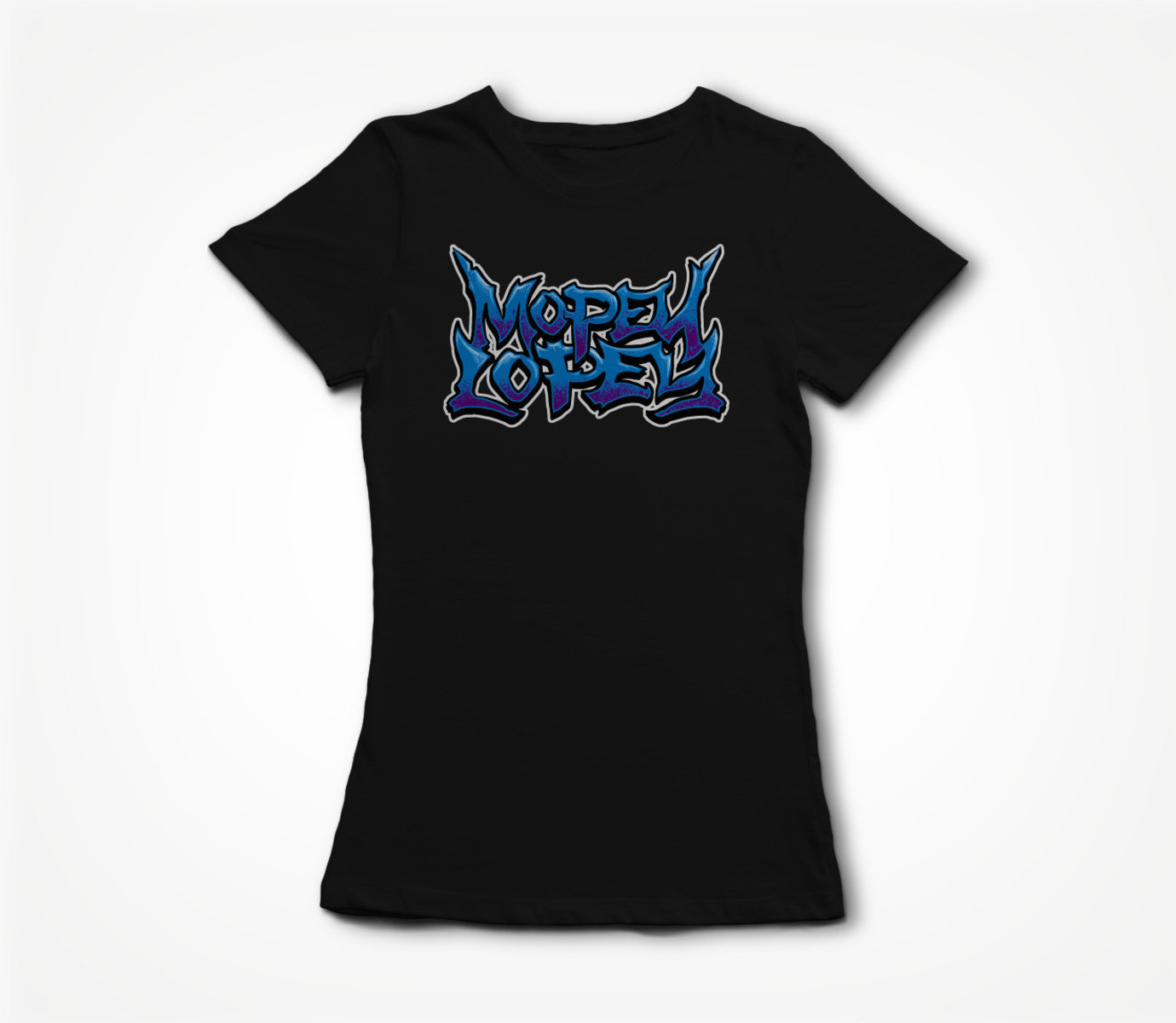 Mopey Lopey (Purple & Blew) Women's T-shirt