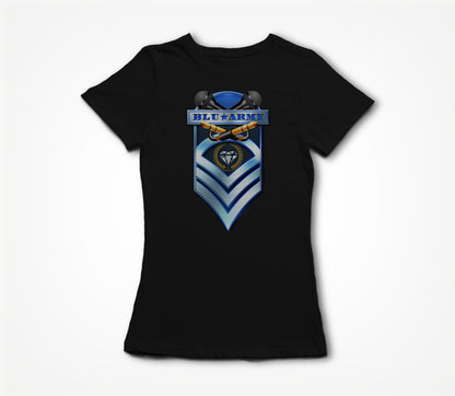 Blu Army Blacc Women's T-shirt