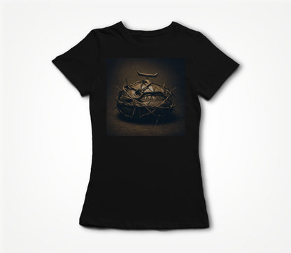 Barbed Black Women's T-shirt