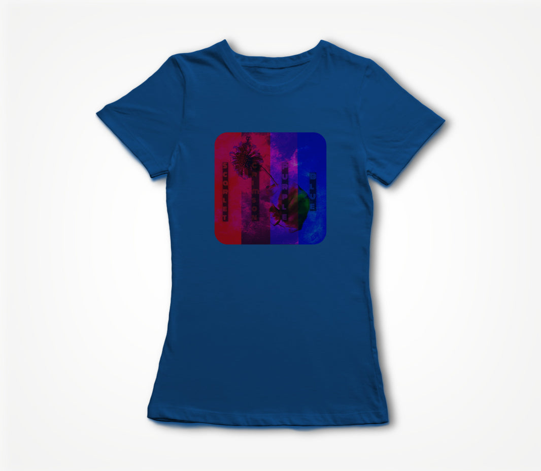 Scarlet, Crimson, Purple and Blue Women's T-shirt