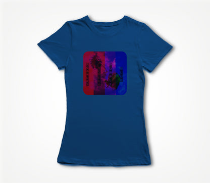 Scarlet, Crimson, Purple and Blue Women's T-shirt