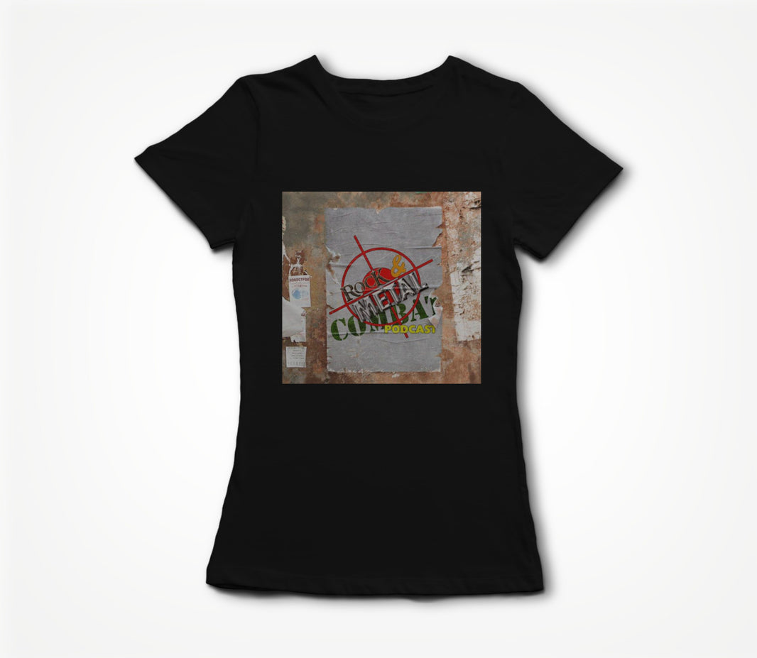 Rock & Metal Combat Podcast Women's T-shirt