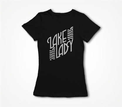 Lake Logo (white) by Leah Chappell Women's T-shirt