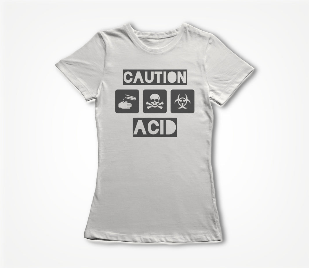 Caution Acid Women's T-shirt