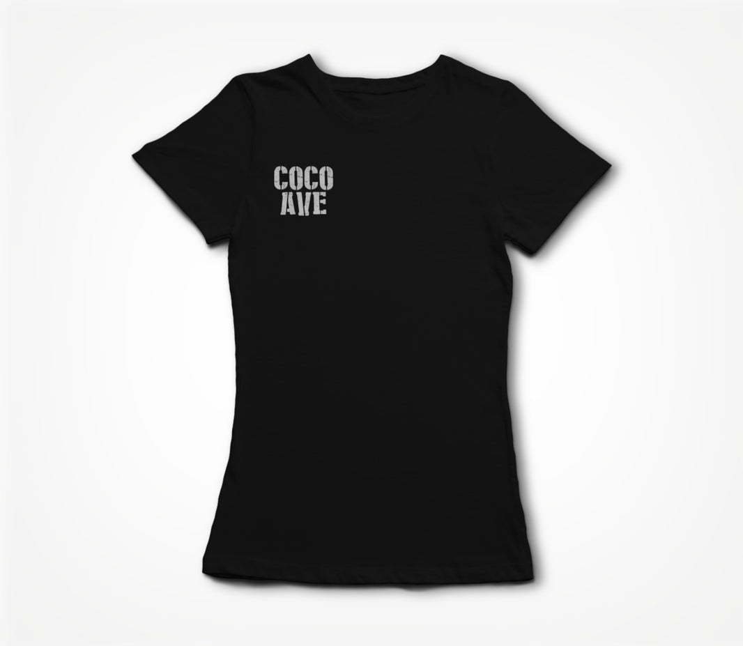 Coco Avenue (White Logo) Women's T-shirt