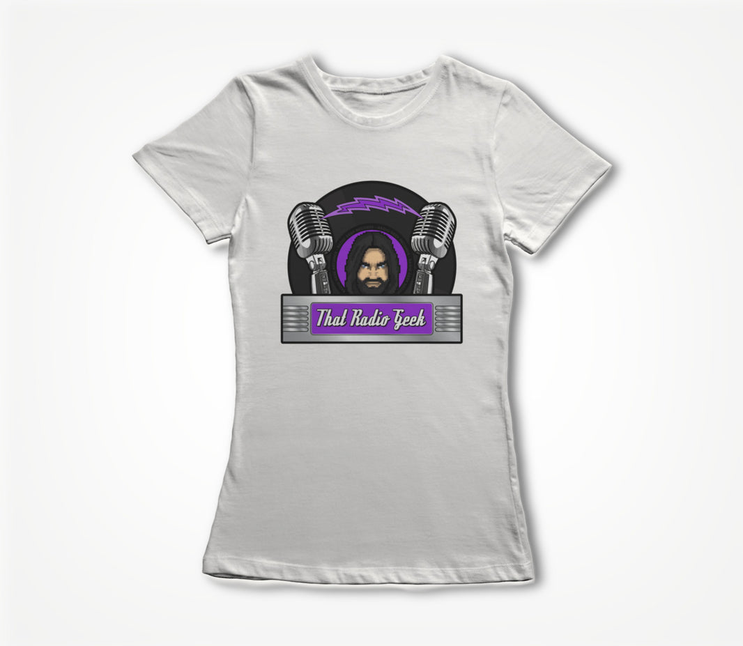 Logo on White Women's T-shirt