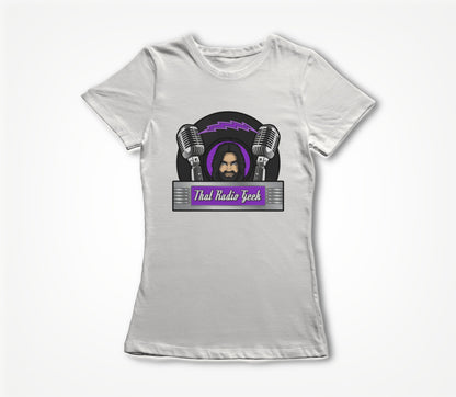 Logo on White Women's T-shirt