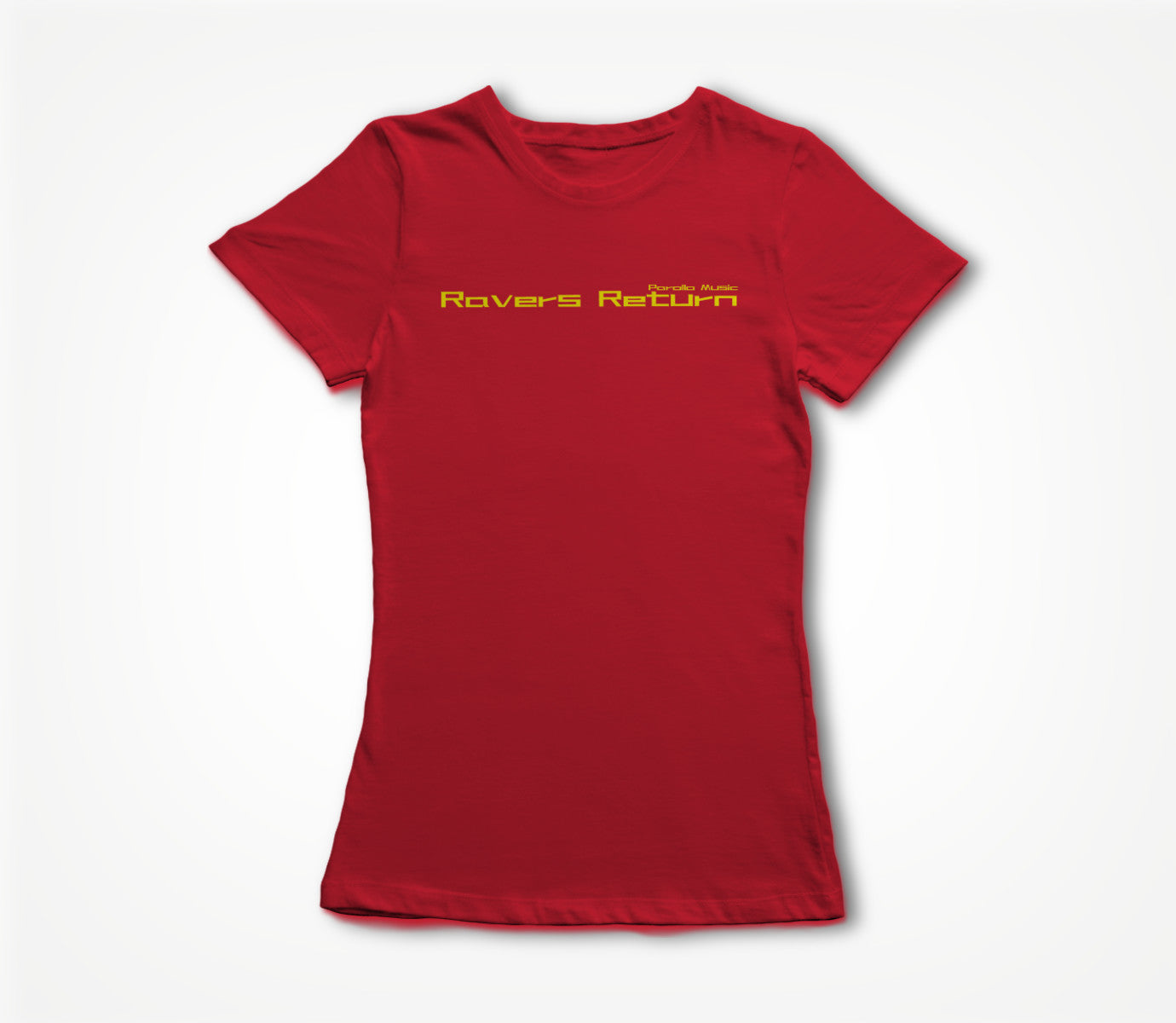 Ravers Return Branded plain, Yellow Text Women's T-shirt