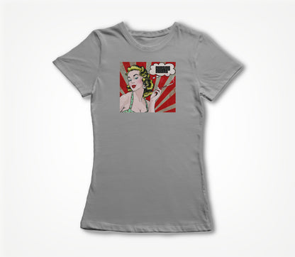 Mens Debut Album Cover Gray Women's T-shirt