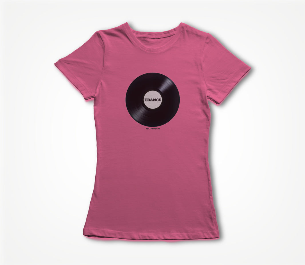 RECORD - TRANCE - PINK Women's T-shirt