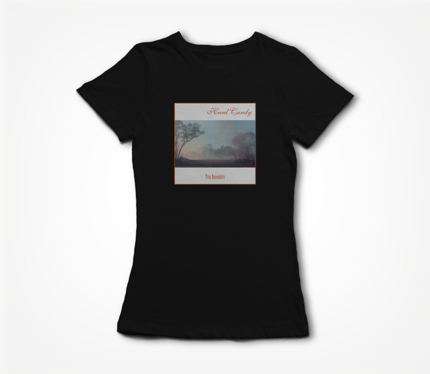 True Descenders Cover Art on Black Women's T-shirt