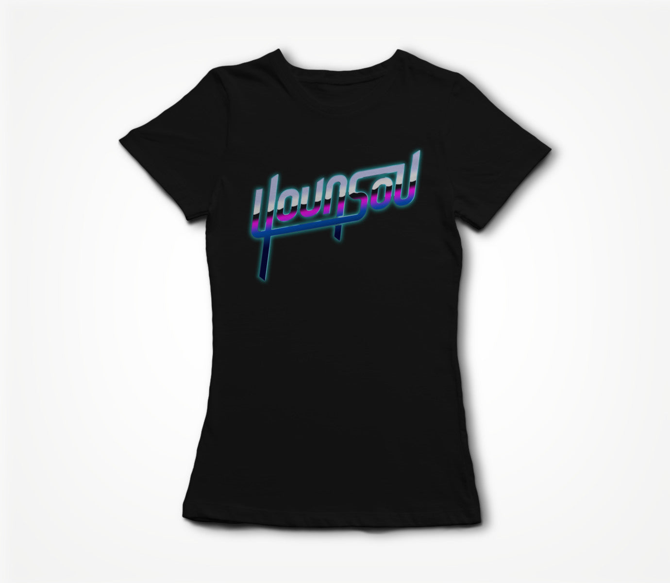 Retro Design Black Women's T-shirt