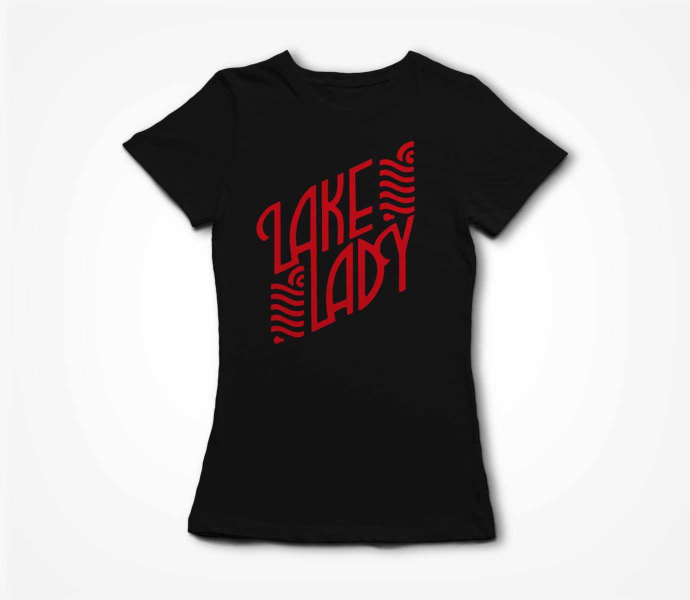 Lake Logo (red) by Leah Chappell Women's T-shirt