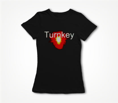 Turnkey - Shot by the music industry cover #Getevened. Women's T-shirt