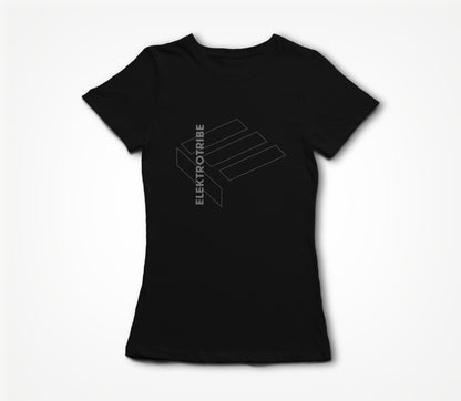 Elektrotribe black 2 Women's T-shirt