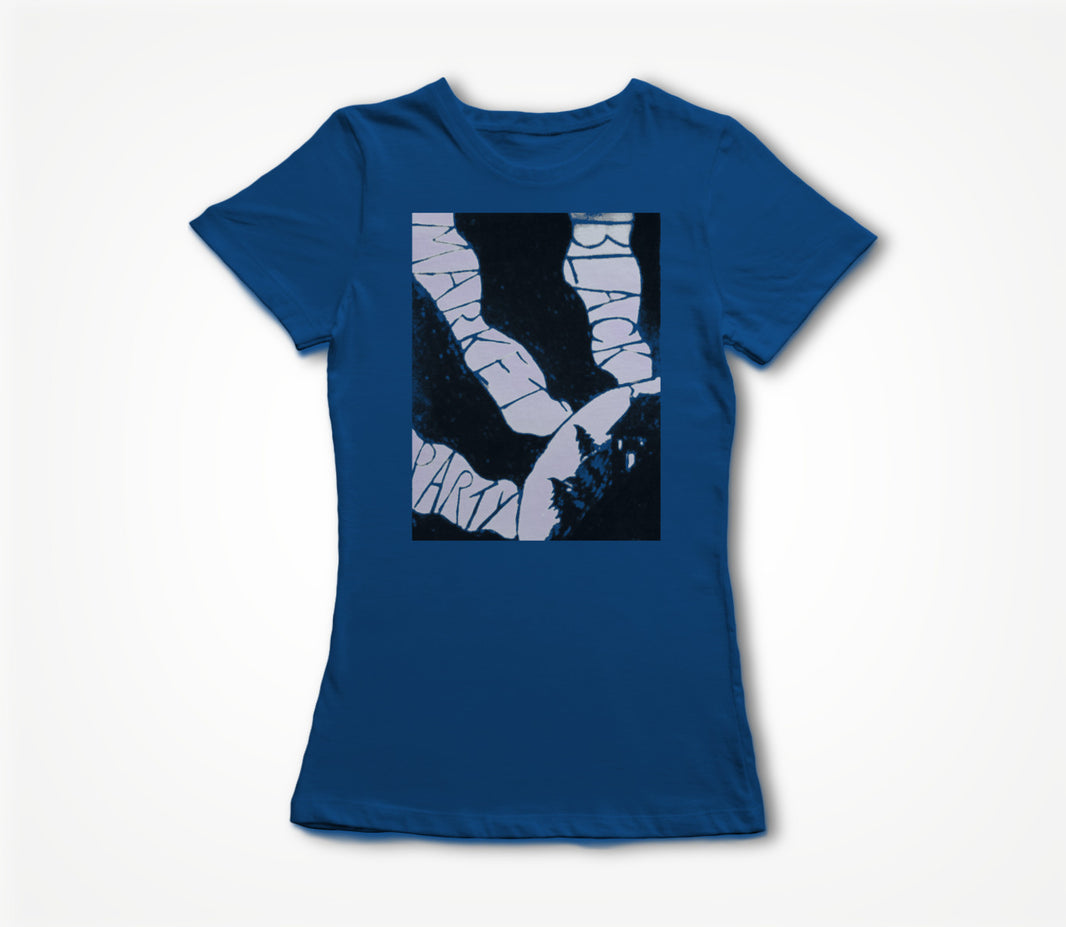 The blue Women's T-shirt