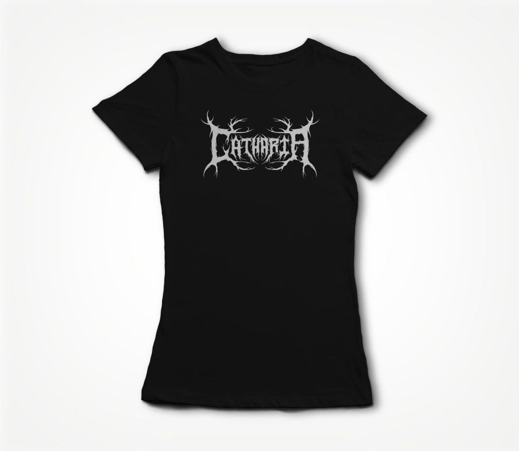 White Logo Women's T-shirt