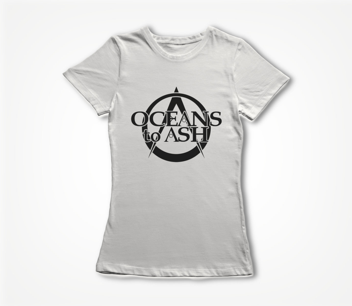 Oceans to Ash Logo - White Women's T-shirt