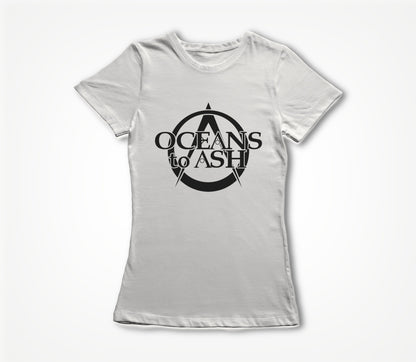 Oceans to Ash Logo - White Women's T-shirt