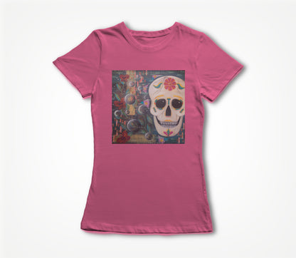 muerte skull Women's T-shirt