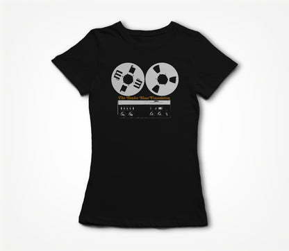 Tape recorder (black) Women's T-shirt