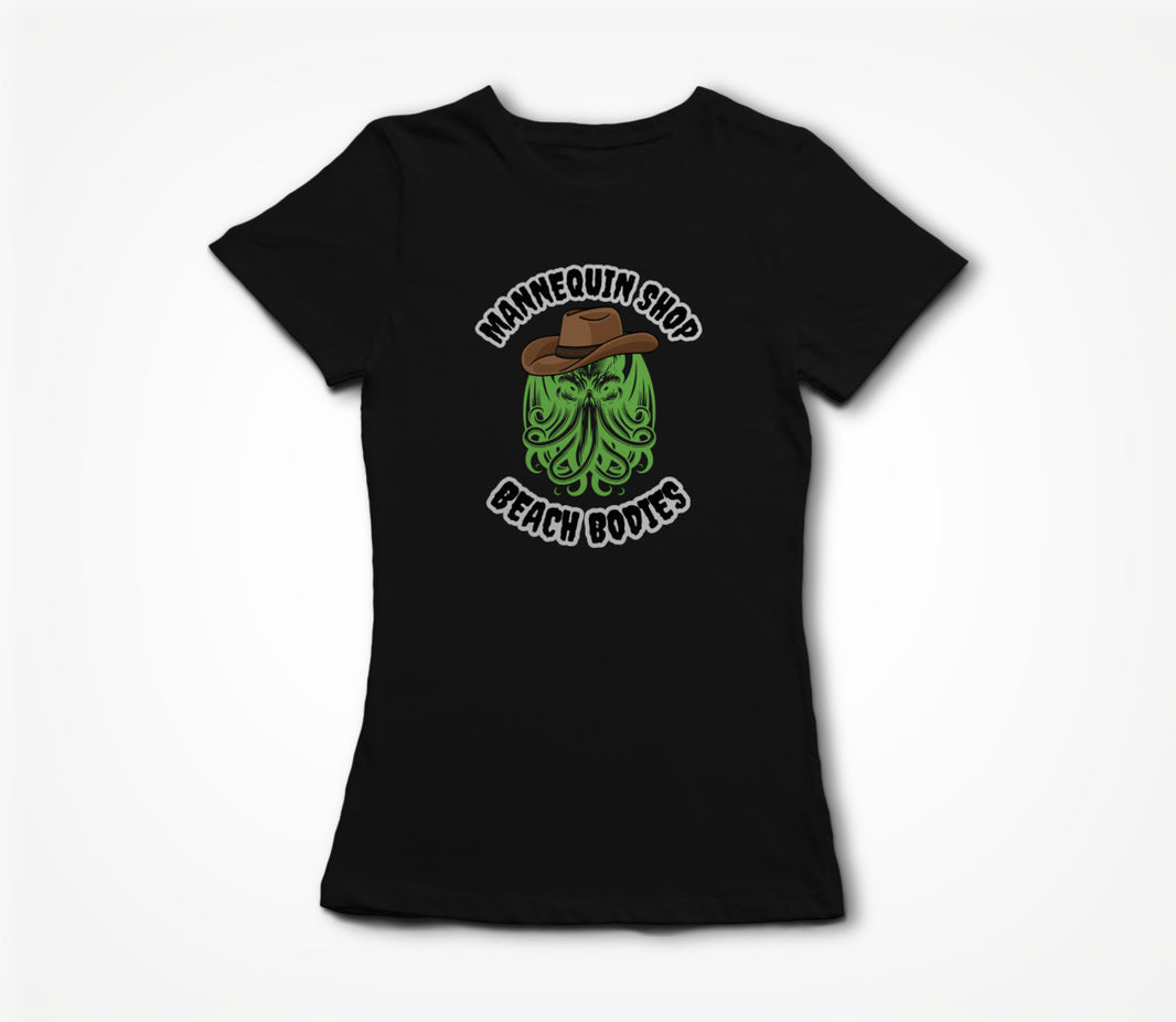 Beach Bodies Black Women's T-shirt