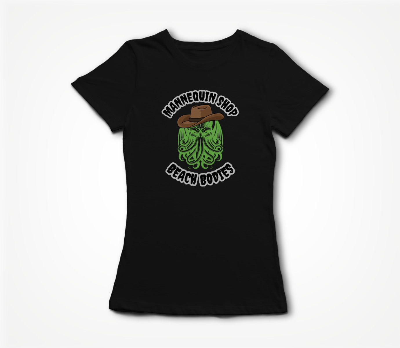 Beach Bodies Black Women's T-shirt