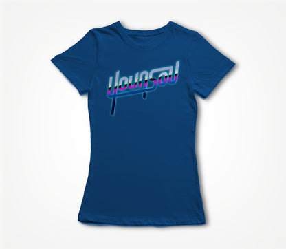 Retro Design Blue Women's T-shirt