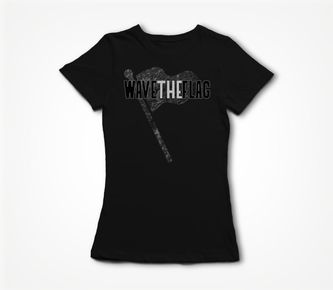 WAVE THE FLAG - LOGO - NEW Women's T-shirt