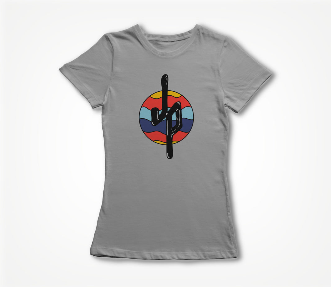 Jeremy Parsons Original Logo Upgrade Heather Gray Women's T-shirt