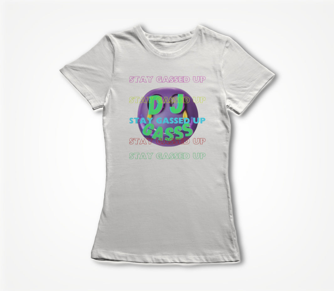 GASSS STACK WHITE Women's T-shirt