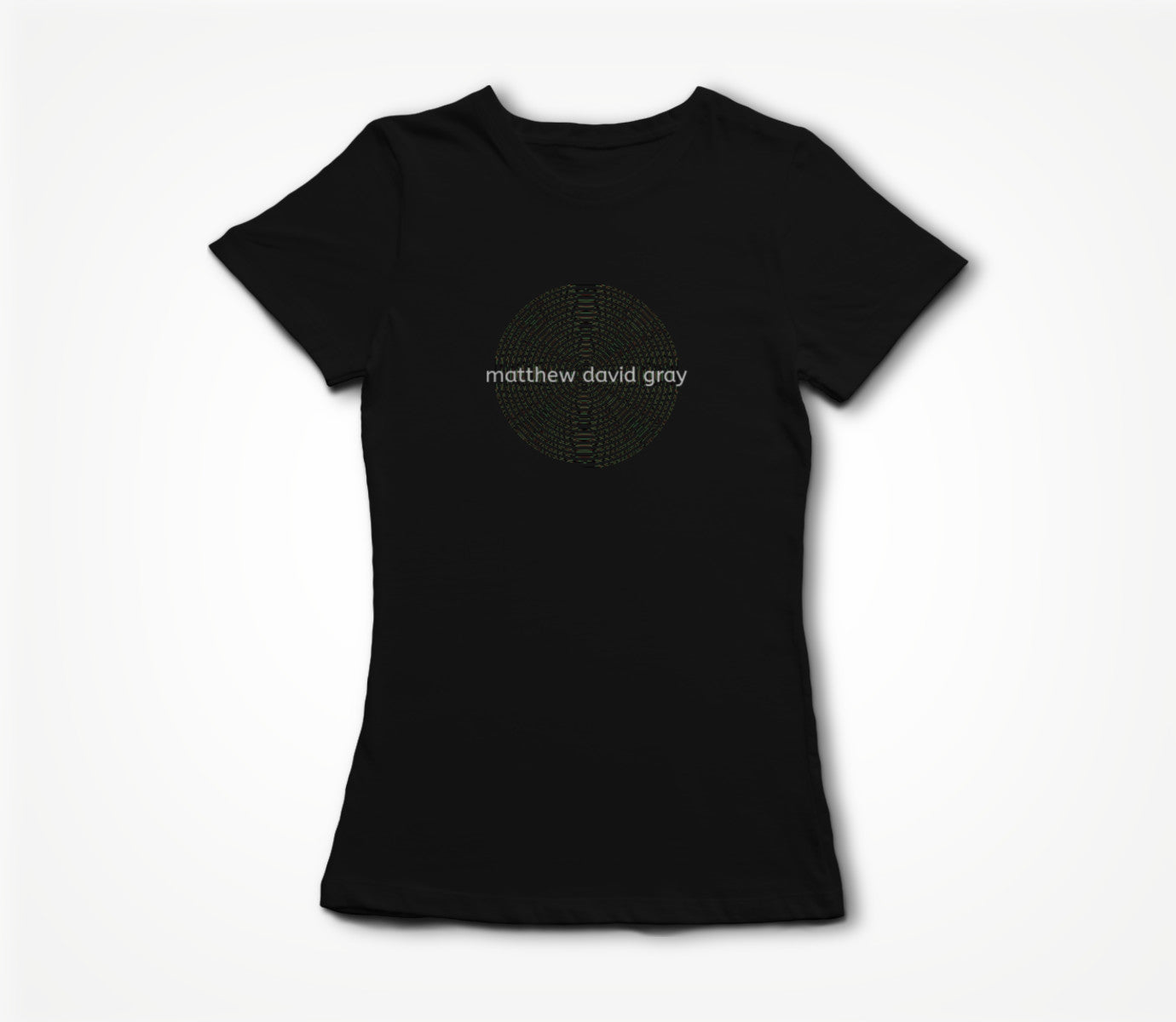 Matthew David Gray Spiral Women's T-shirt