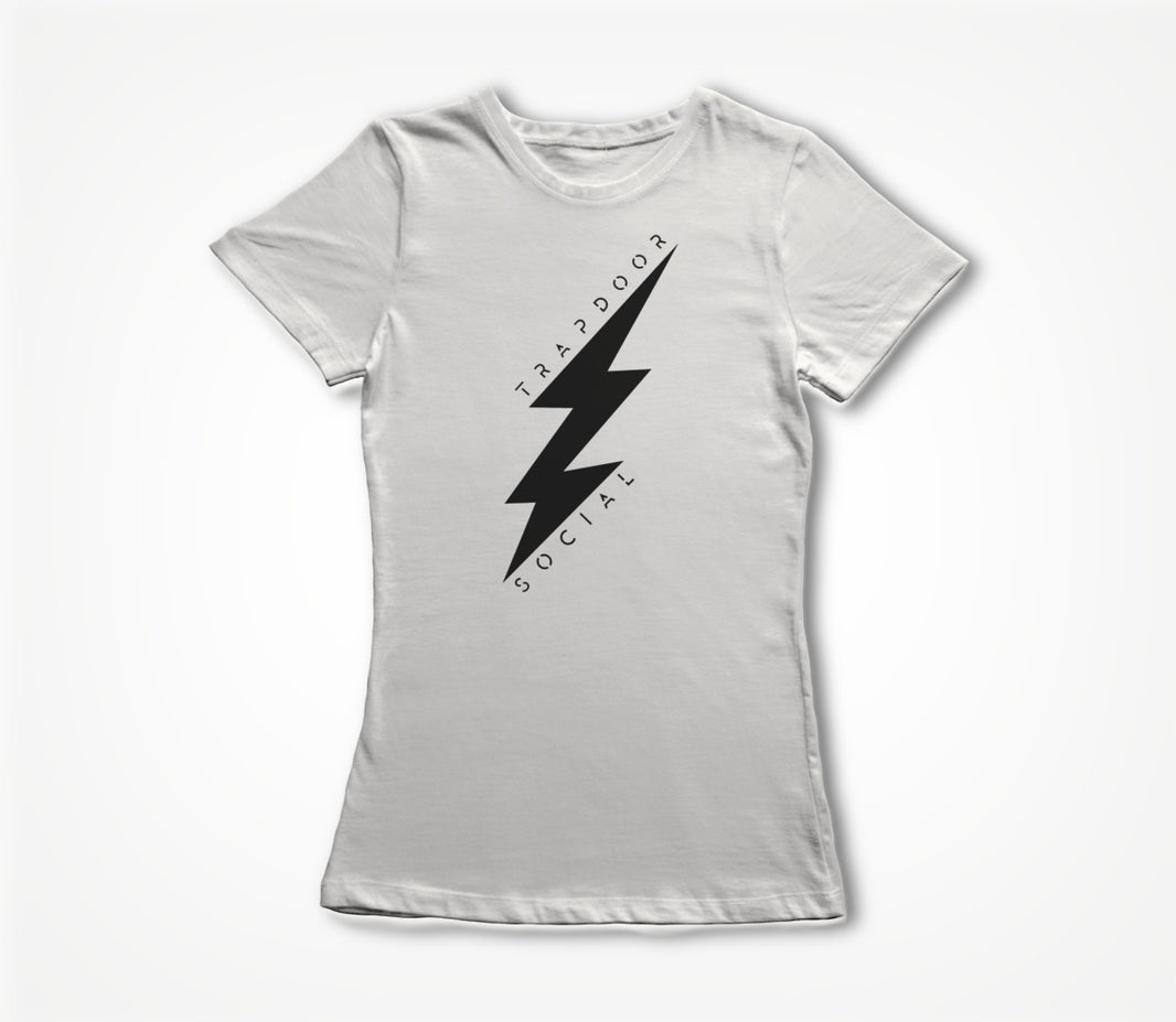 Lightning Bolt - White Women's T-shirt