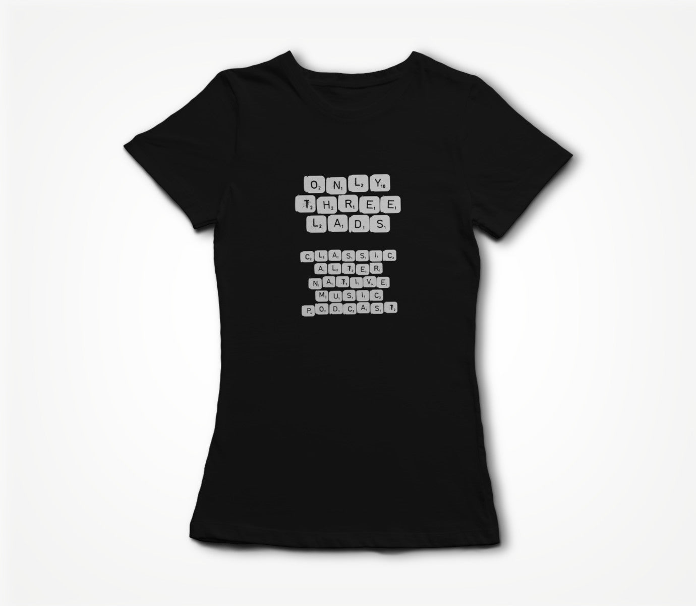 Word Game - White Letters Women's T-shirt