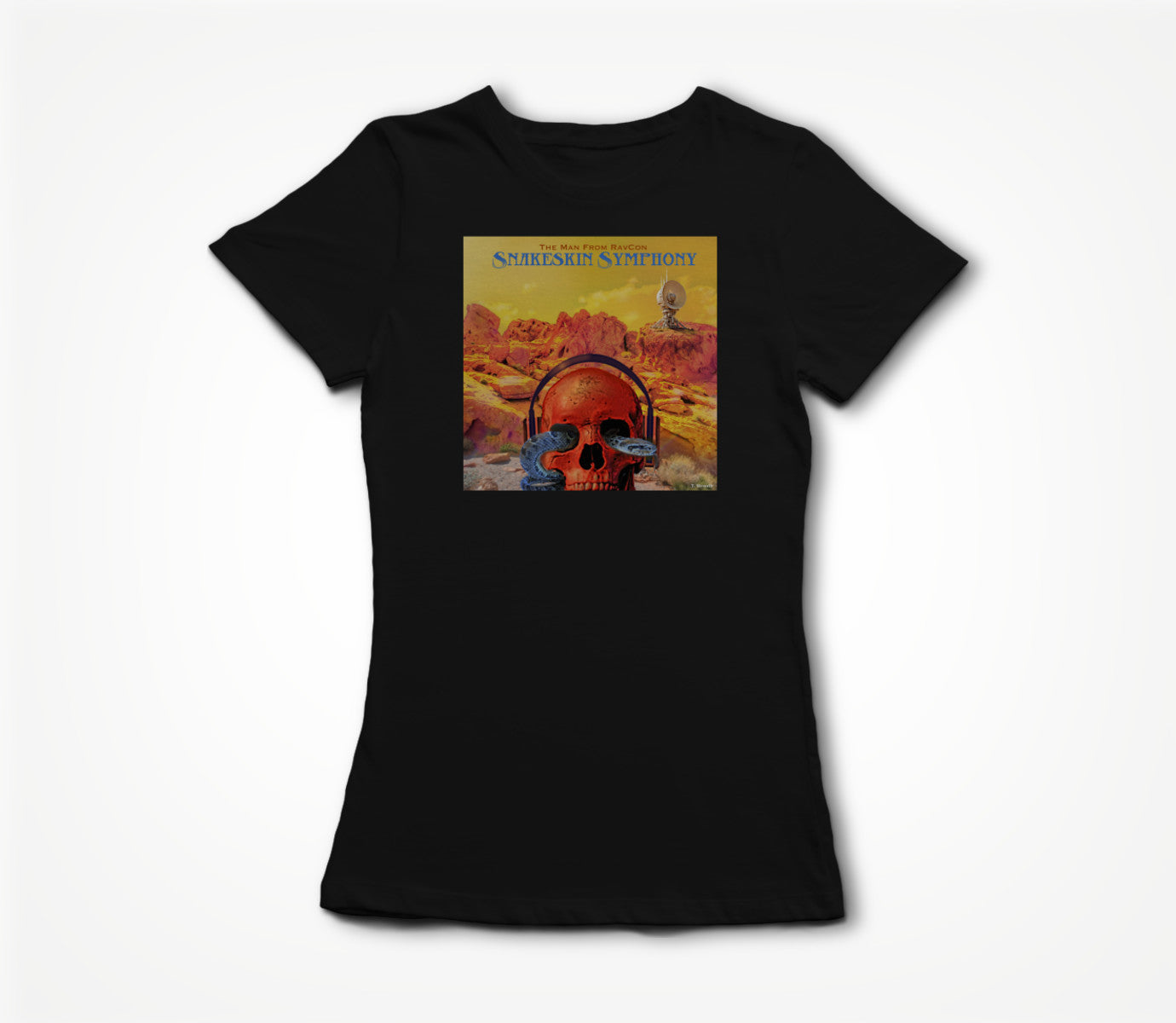 Snakeskin Symphony Women's T-shirt